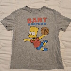 Boys Size 8 Bart Simpson Basketball T-shirt - Old Navy
